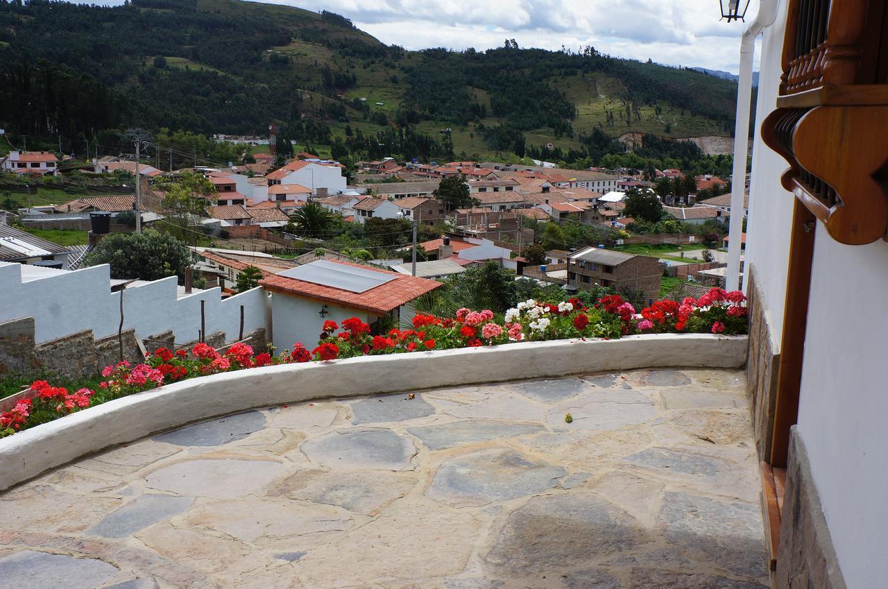 San Benito Hotel Tibasosa Exteriör bild